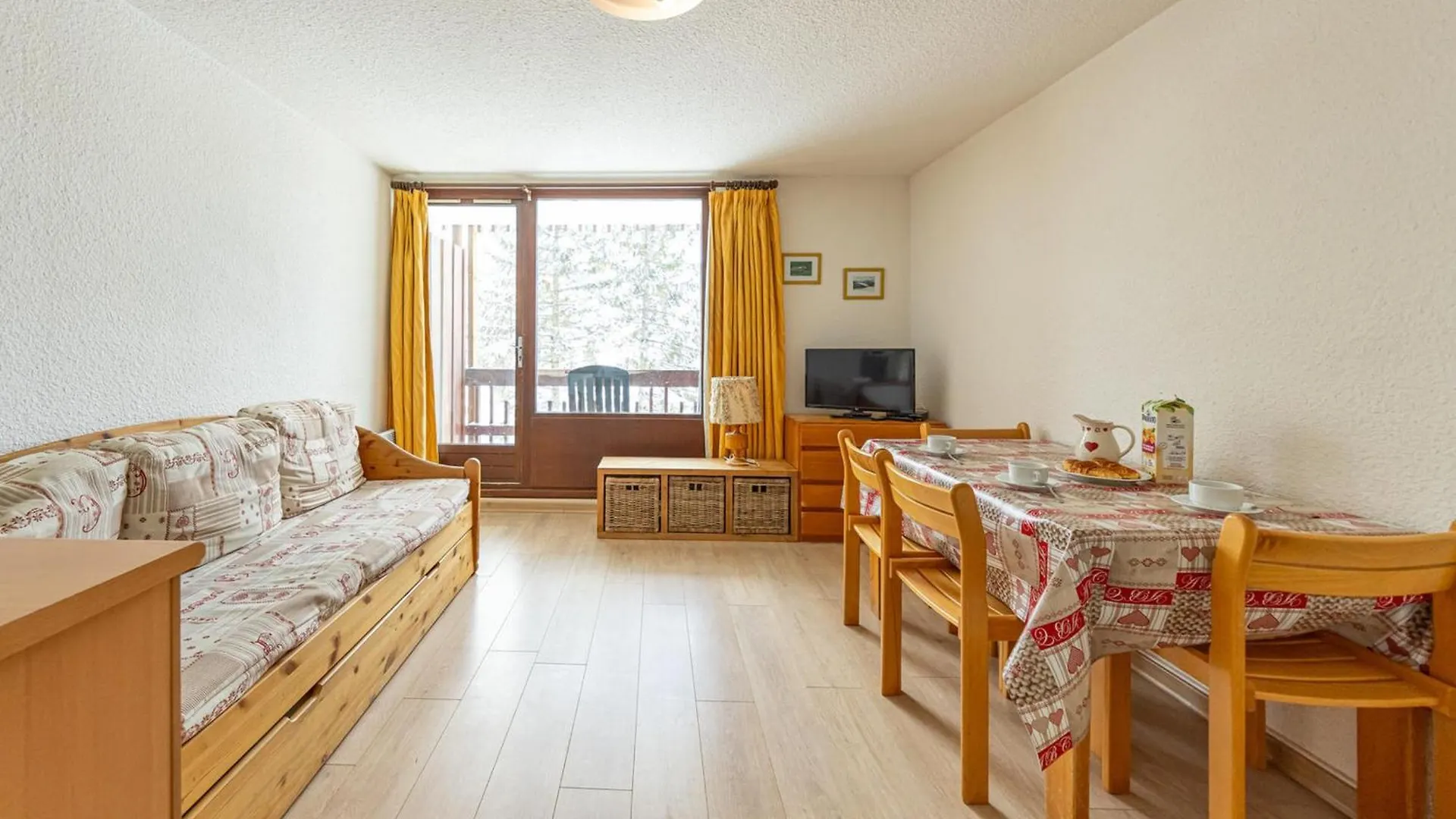 Studio Lumineux Proche Pistes, Balcon Sud, 4 Pers - Fr-1-807-116 Saint-Francois-Longchamp